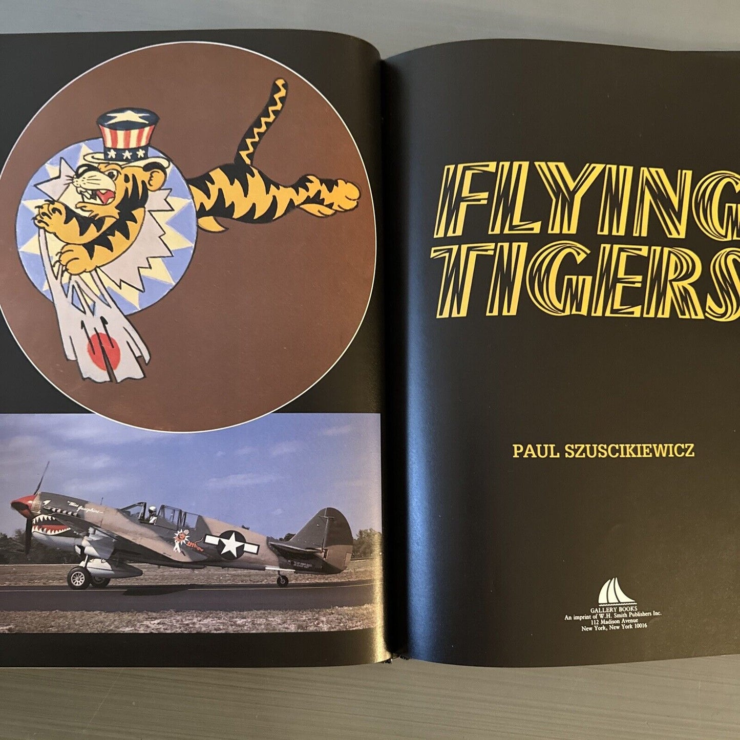 Flying Tigers 1990 First Edition First Print HCDJ by Paul Szuscikiewicz