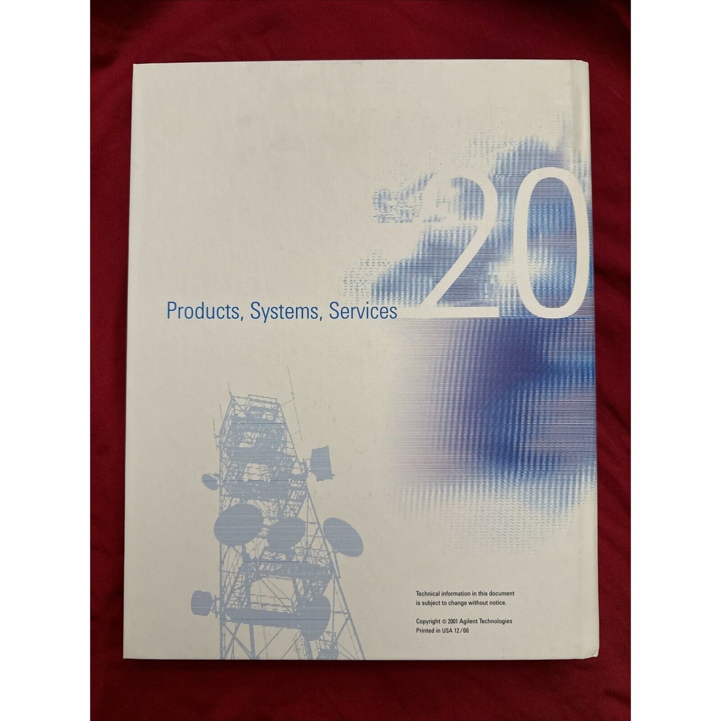 HP Agilent Test and Measurement Catalog 2001 VTG Hewlett Packard Products