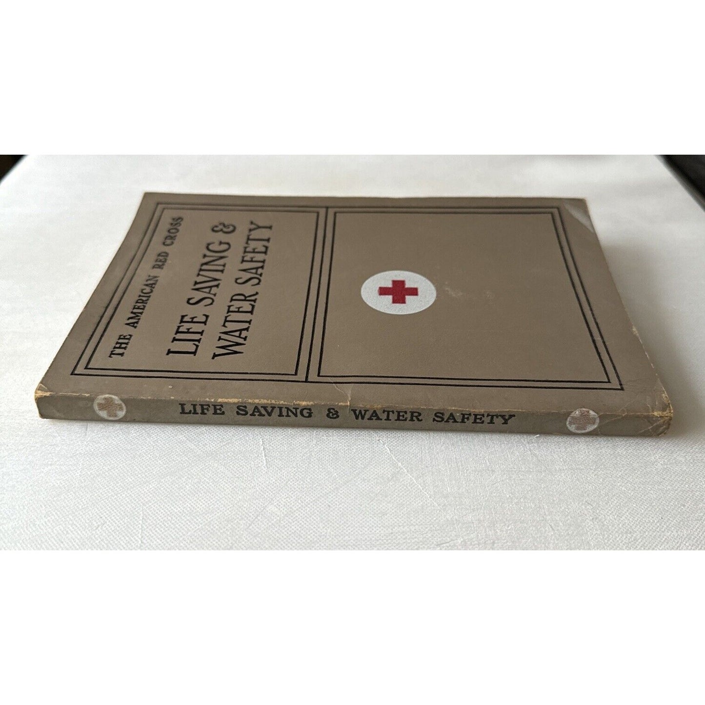 Vintage 1956 American Red Cross Life Saving & Water Safety Handbook