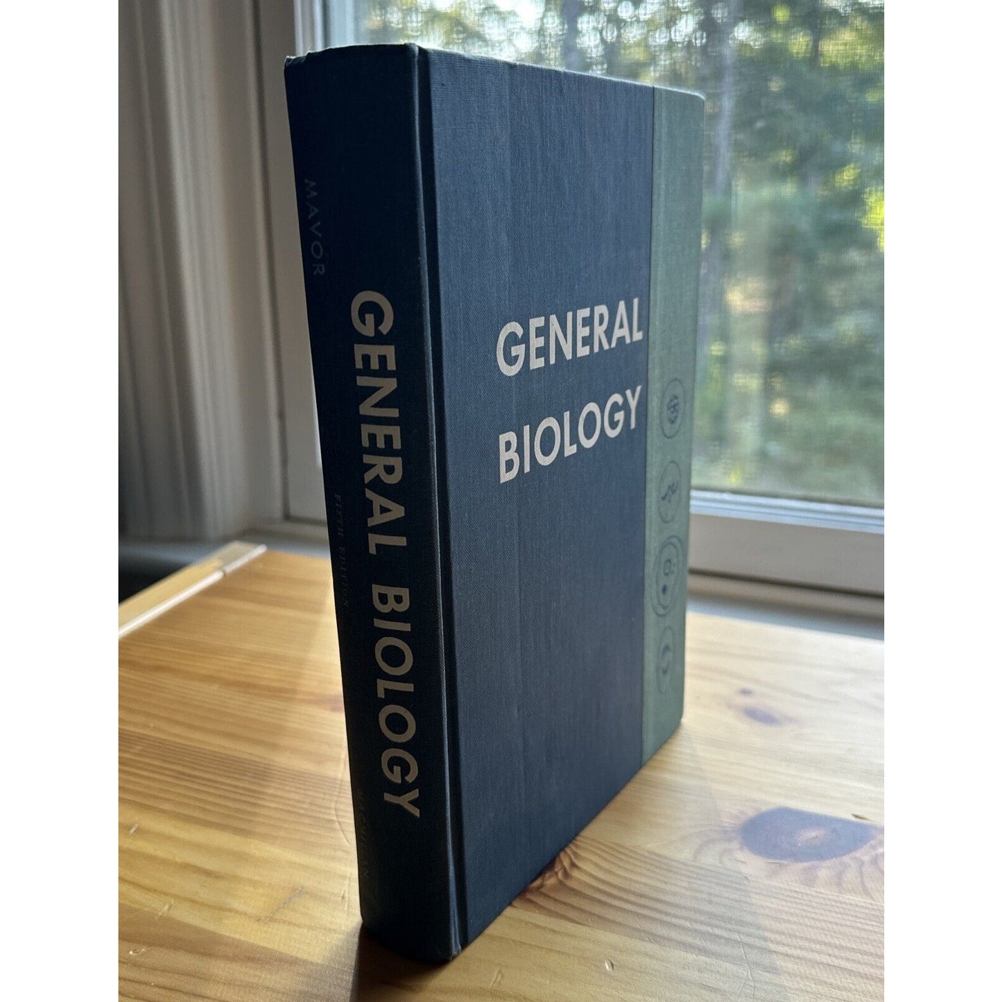 General Biology: Fifth Edition First Printing ~ James Watt Mavor 1959 Hardcover