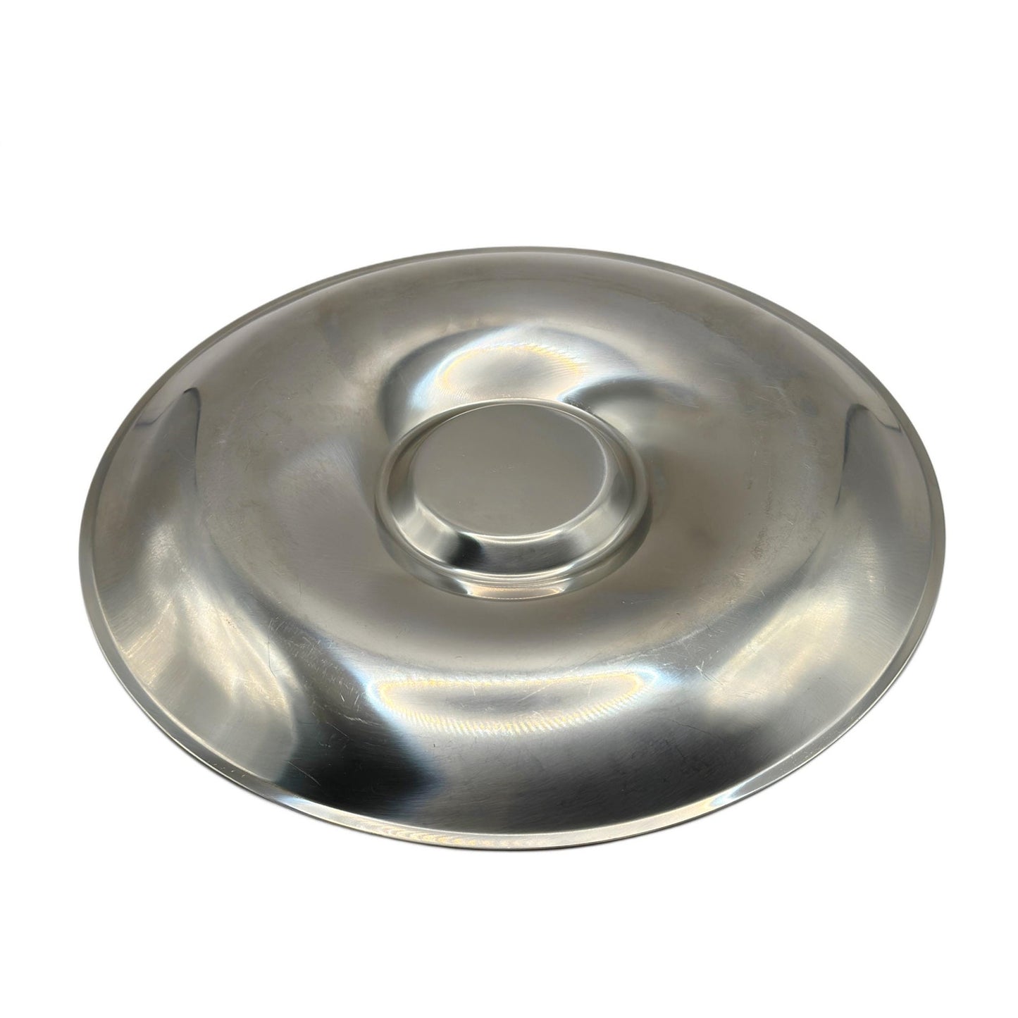 Cultura Stainless Steel Appetizer Dip Tray - Silver Mid-Century Party Platter