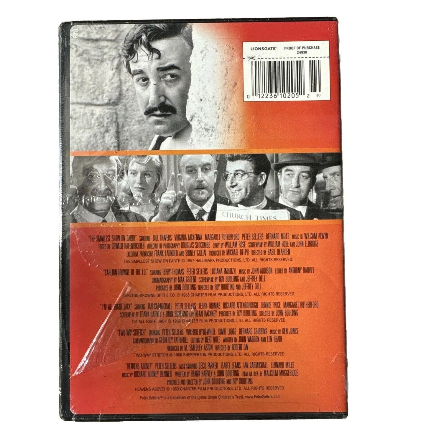 Comedy Peter Sellers DVD 1959 Factory Sealed New Box