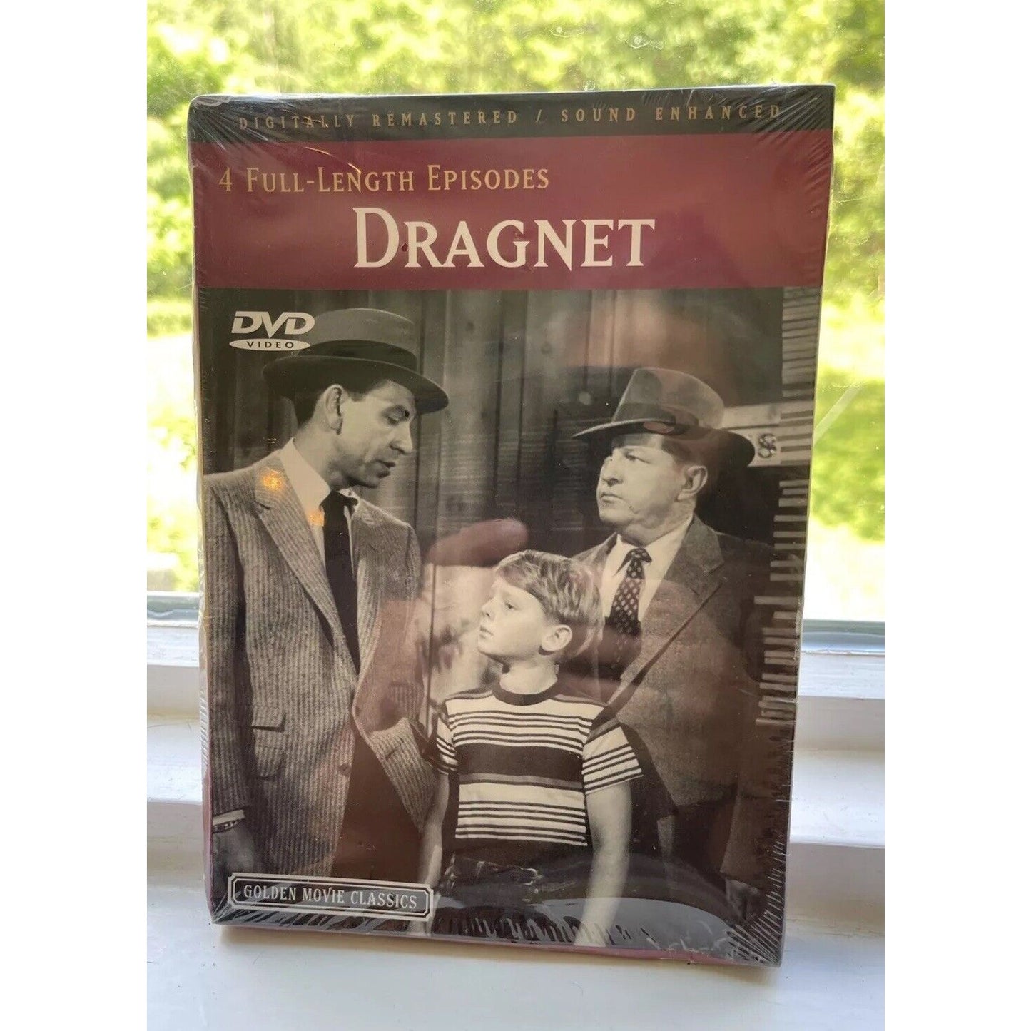 Dragnet DVD 4 Full Episodes 1952 to 1954 FACTORY SEALED Golden Movie Classics