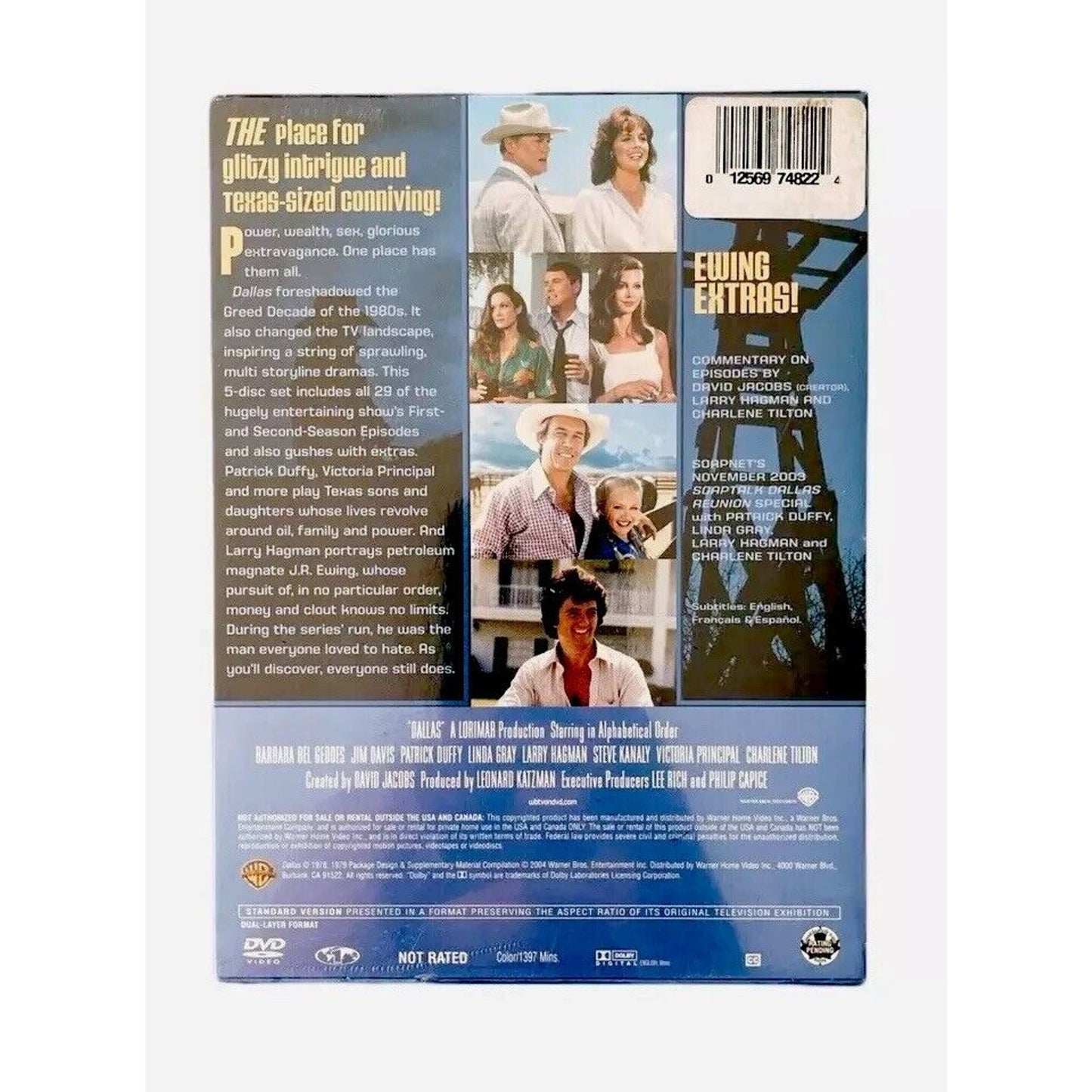 DALLAS TV Show Complete First 1 One & Second 2 Two Seasons DVD NEW SEALED