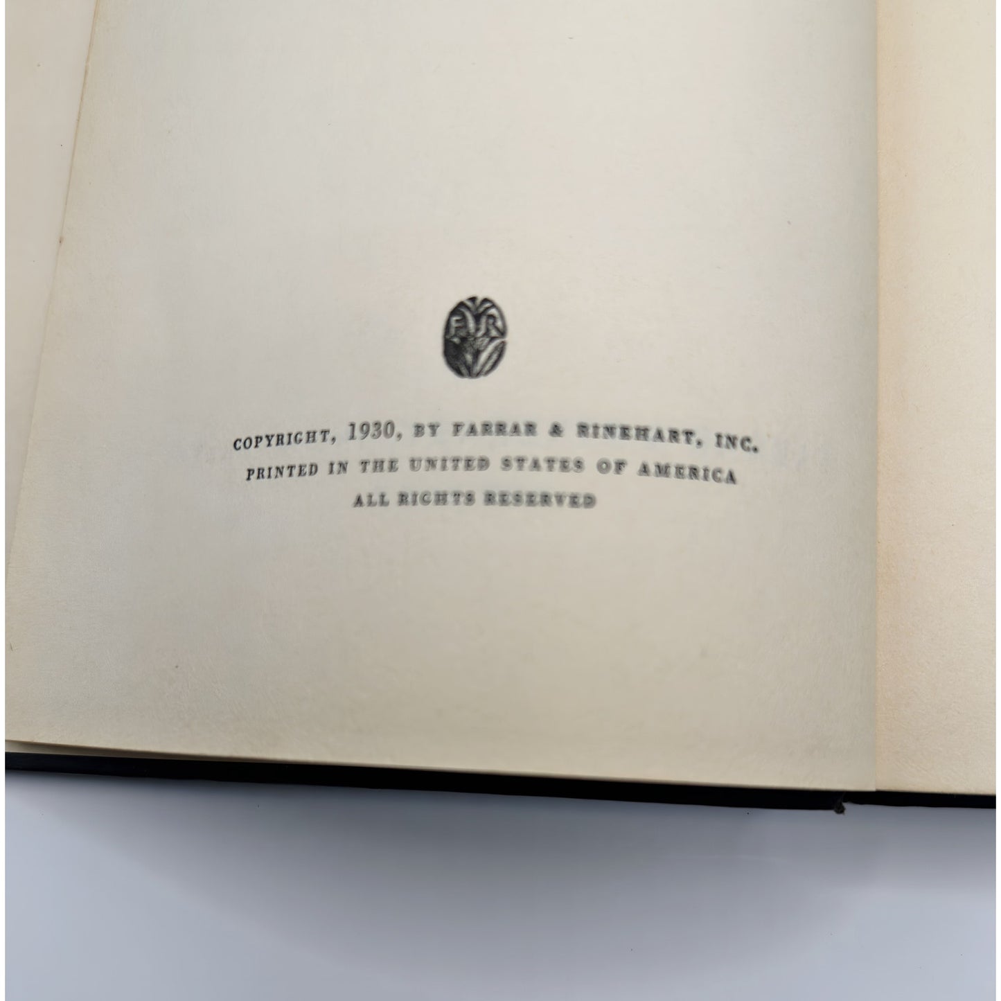 The Human Face by Picard, Max 1930 First Edition First Print, Farrar & Rinehart