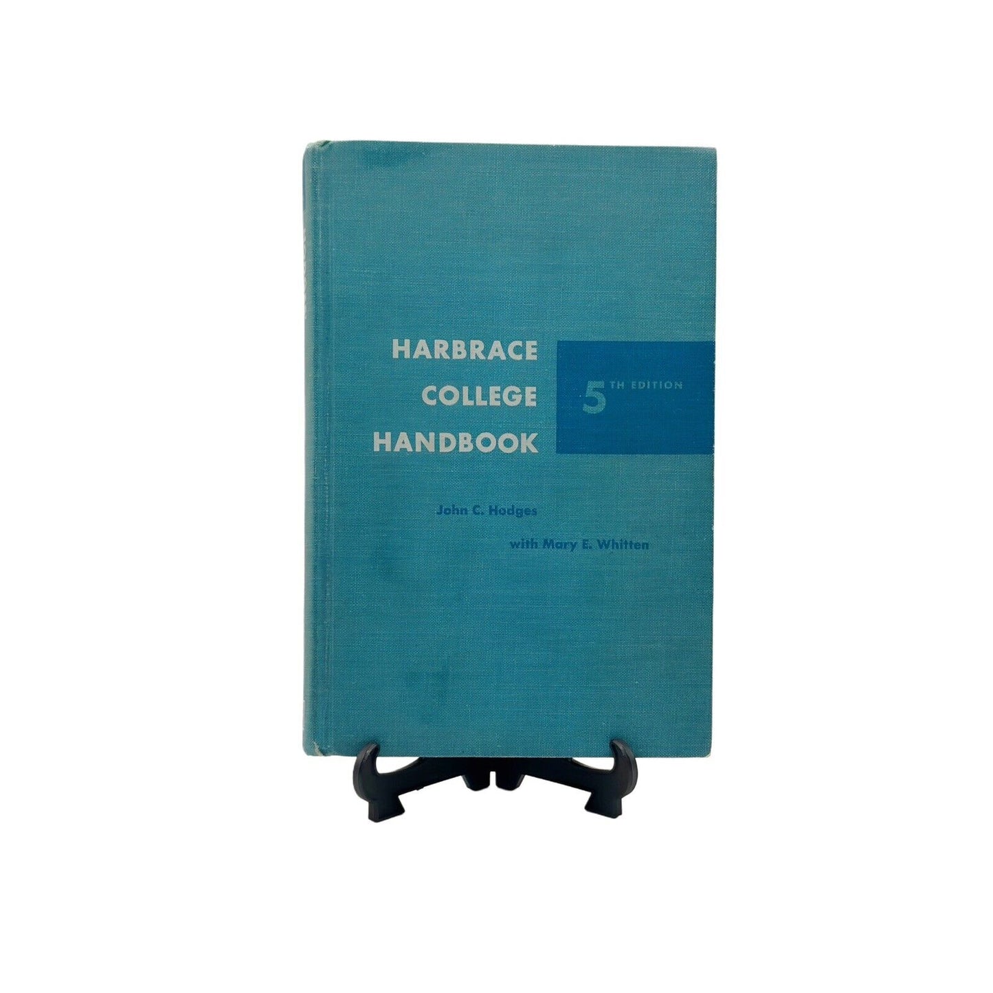 Vintage 1962 Harbrace College Handbook 5th Edition - Classic Grammar Guide