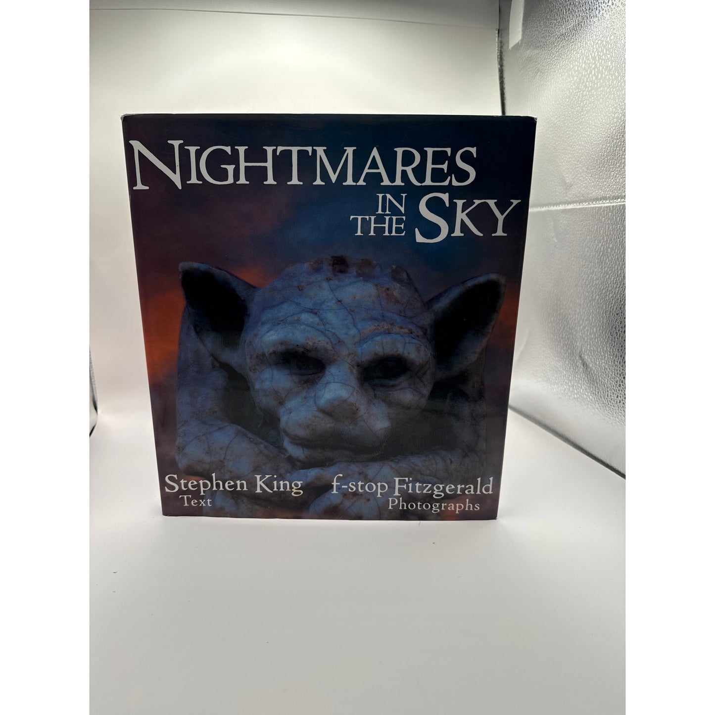 Nightmares in the Sky by Stephen King and f-stop Fitzgerald - 1988 HCDJ