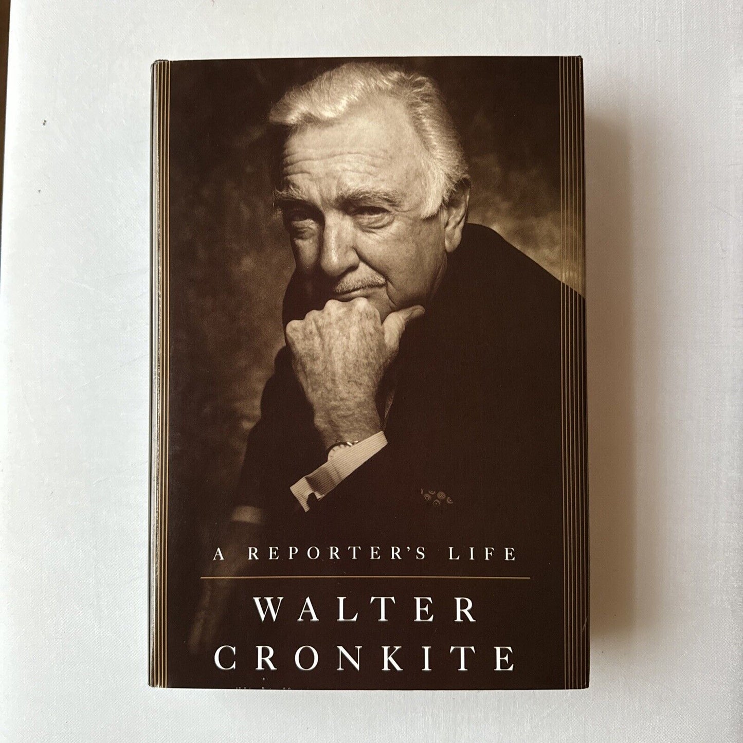 Reporter's Life by Walter Cronkite 1996 HCDJ First Edition