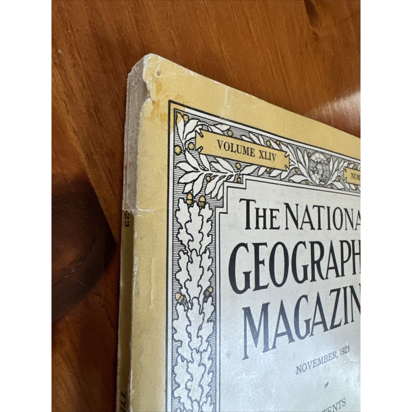 Antique Magazine National Geographic ~ Nov 1923 ~ First w All Color Autochrome