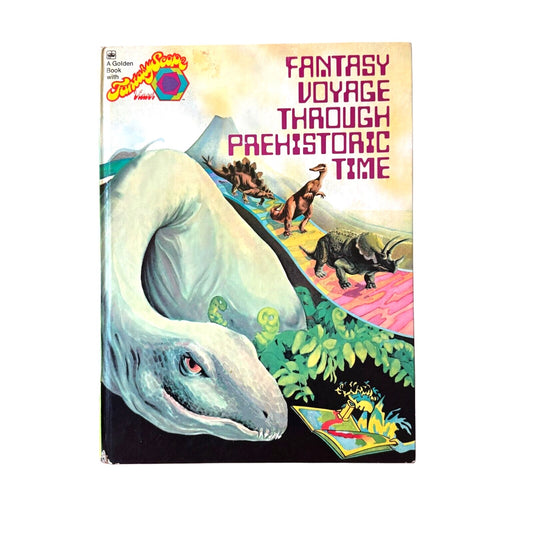 Fantasy Voyage Prehistoric Time - Jon Hassell - 1974 Little Golden Books Series