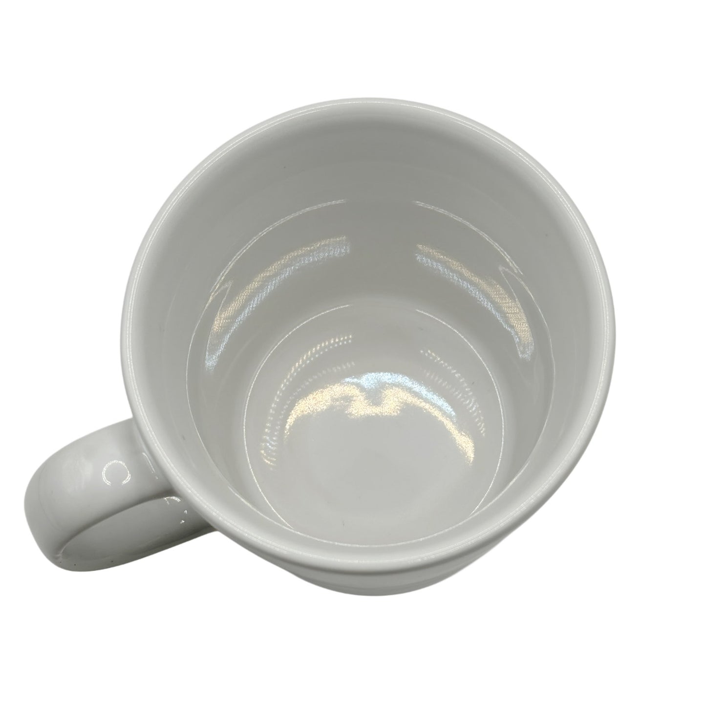 MFS Branded White Ceramic Coffee Mug - Financial Services Logo Cup