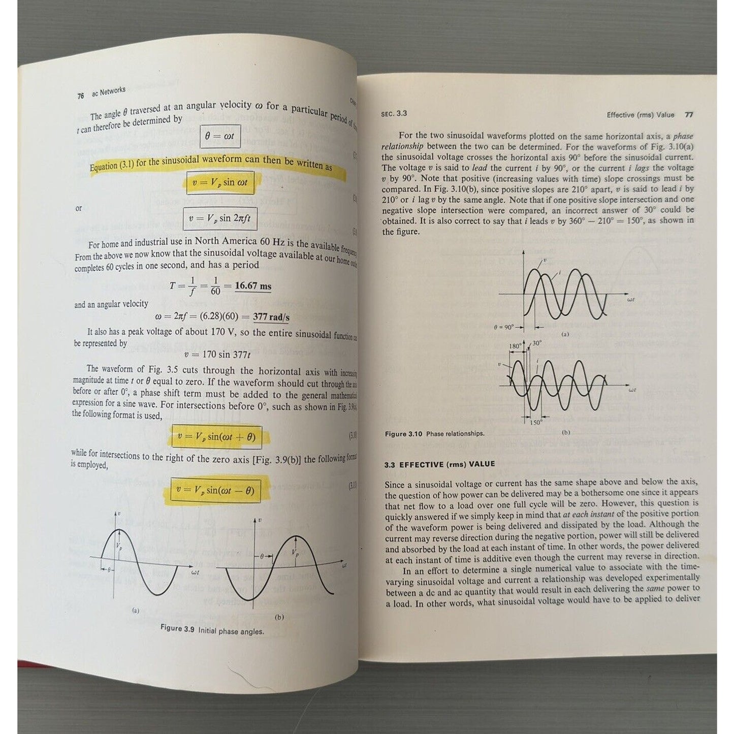 Electricity, Electronics and Electromagnetics First Edition First Print 1977