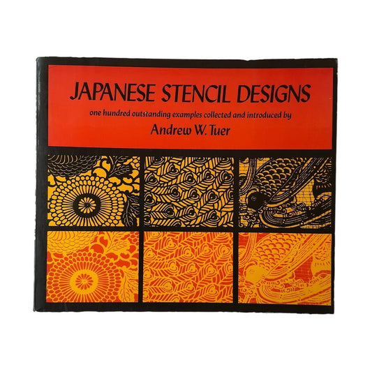 Vintage Japanese Stencil Design Patterns by Andrew Tuer - Softcover Reprint