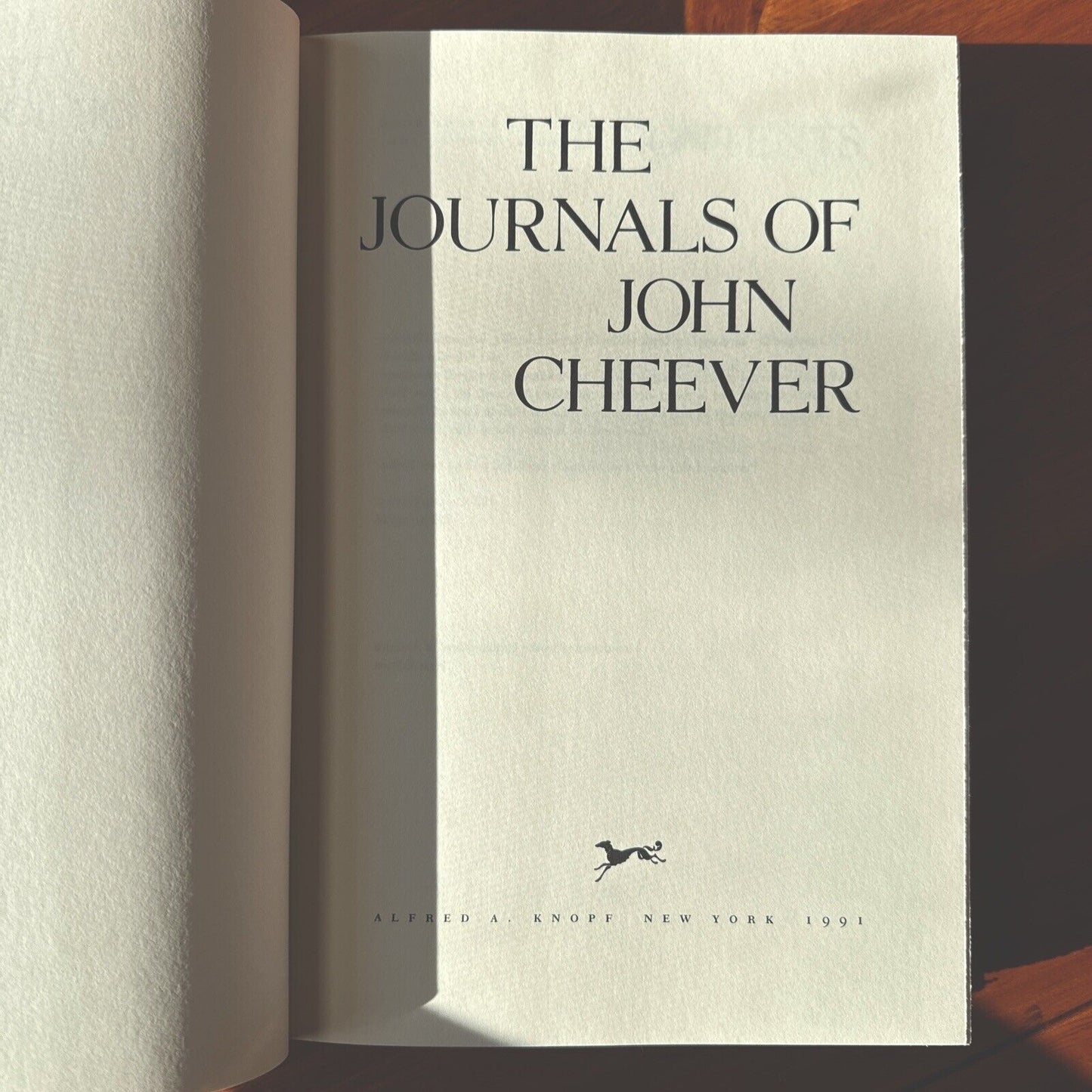 The Journals of John Cheever – 1991 First Edition HCDJ