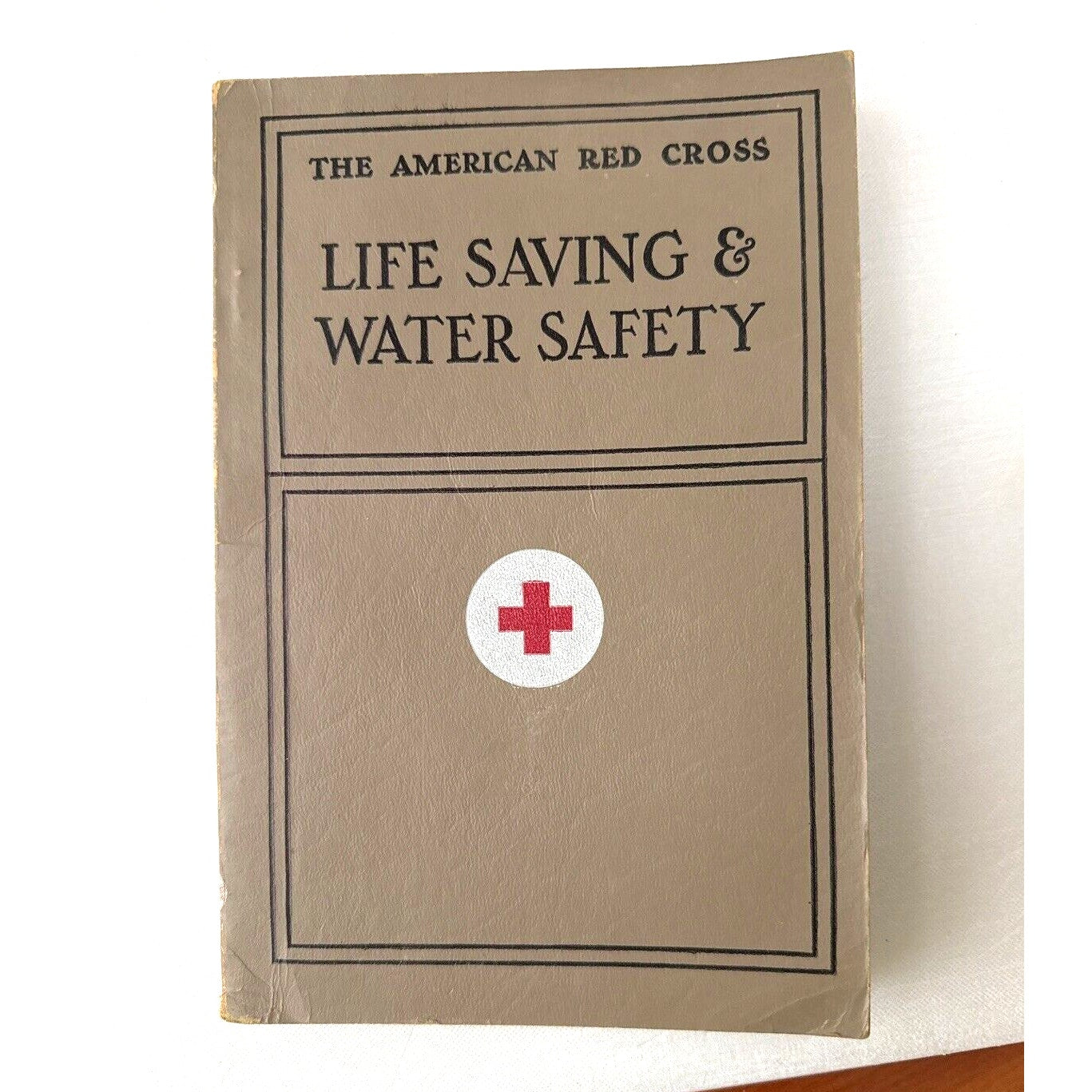 Vintage 1956 American Red Cross Life Saving & Water Safety Handbook