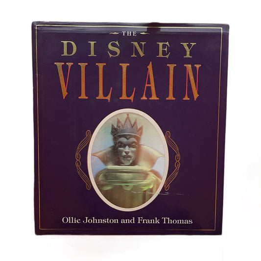 Vintage Hardcover First Edition of "The Disney Villains" with Dustjacket