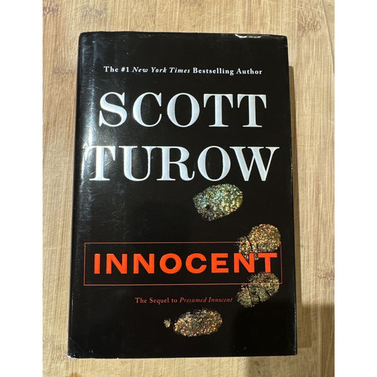 Innocent by Scott Turow HCDJ First Edition First Printing 2010 Vintage Mystery