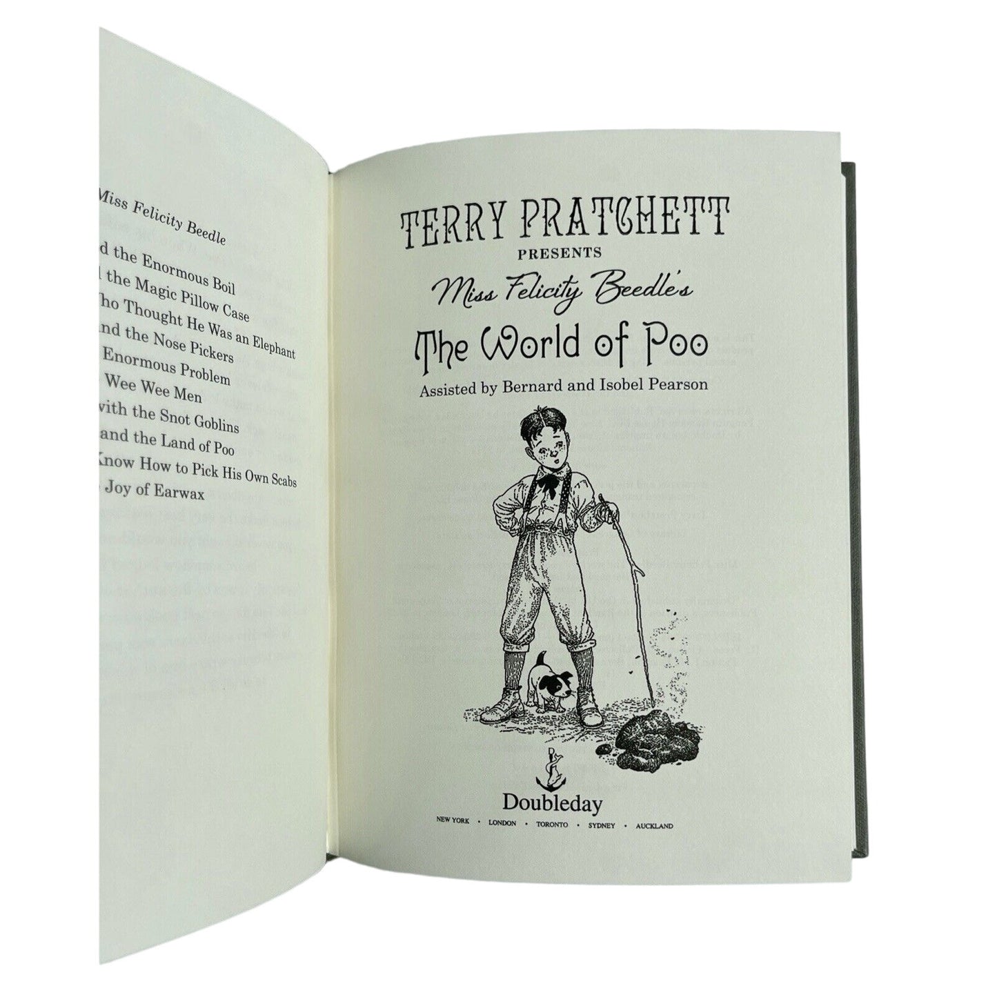 Terry Pratchett Miss Felicity Beedle's The World of Poo HC First Ed First Print