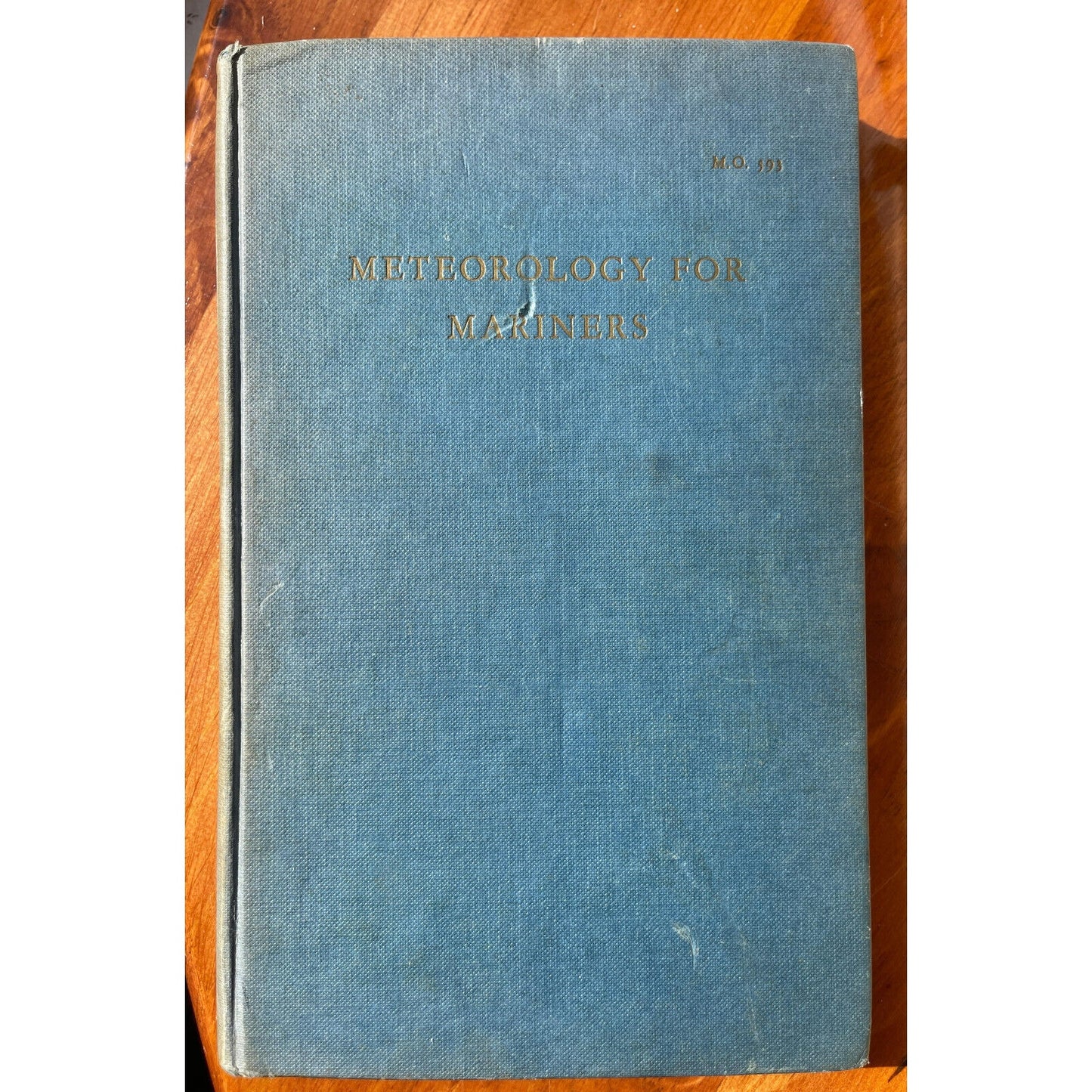 Naval Academy Vintage Book - Meterology for Mariners 1961 HC - Rare with Maps