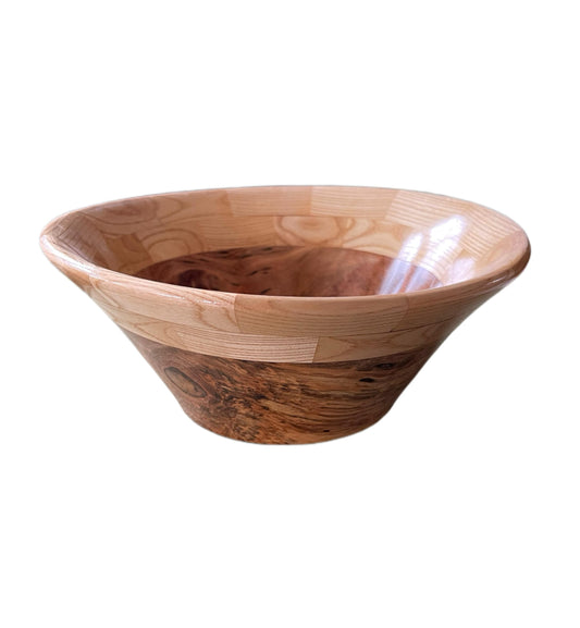Handcrafted TL Wooden Bowl "Shiner"